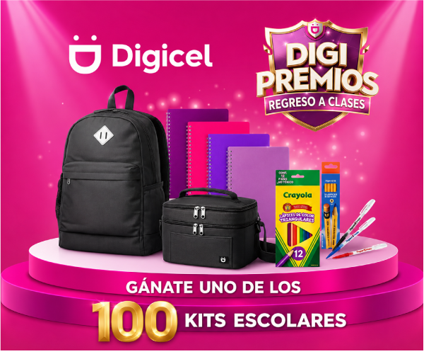Digicel celebra el regreso a clases con DigiPremios, 100 kits escolares y acceso a ChatGPT