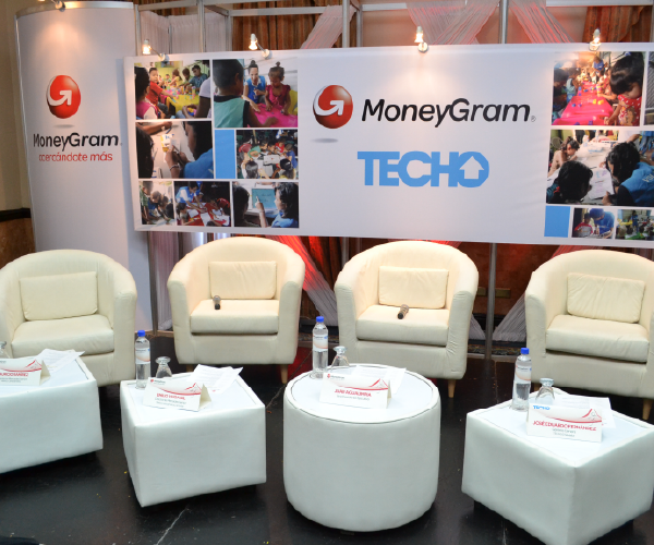 MoneyGram y TECHO: alianza presentada ante medios